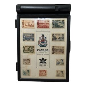 Vintage 1967 Canada Centennial Stamp Collection